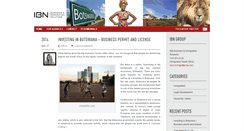 Desktop Screenshot of immigrationbotswana.com
